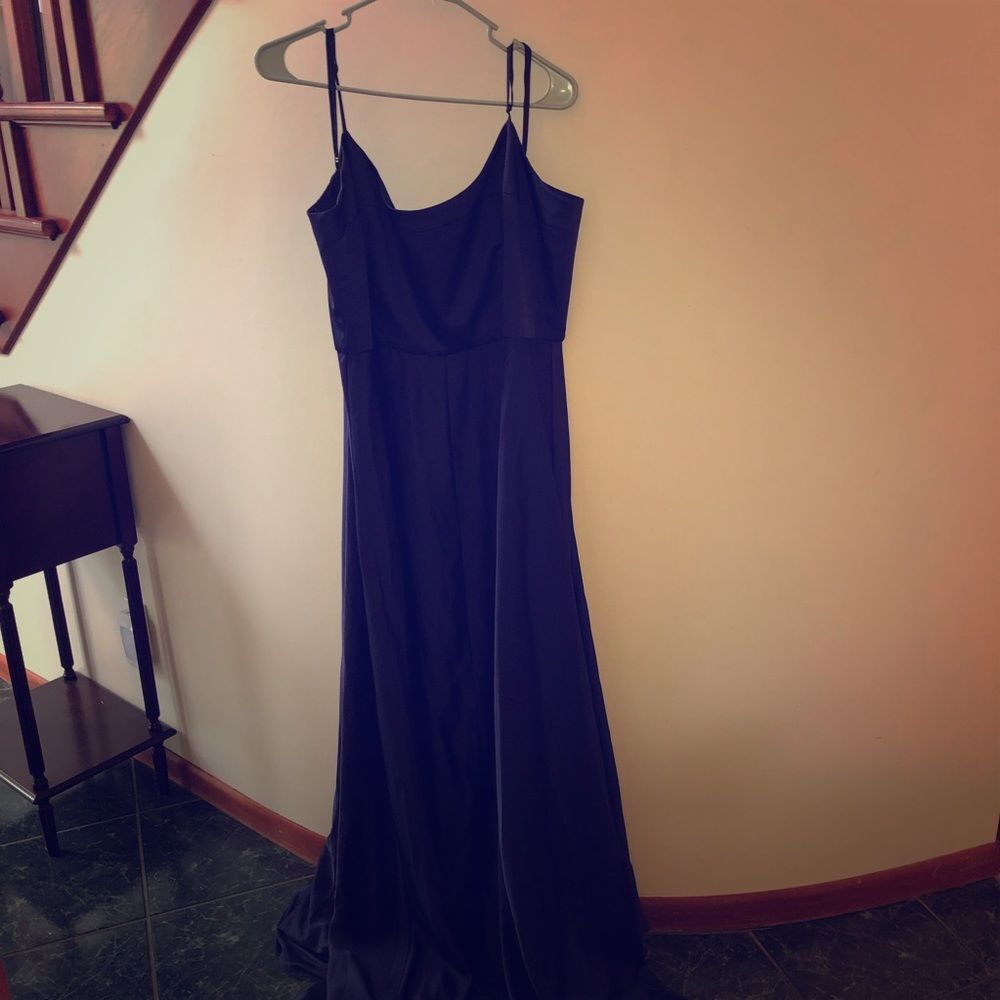 ASOS Full Length Navy Gown  NWT! ✨✨✨